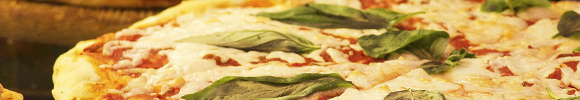 Eating Italian Pizza at Cedar's Restaurant & Pizzeria restaurant in Greensboro, NC.